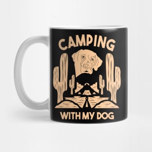 Wanderlust Paws: Camping with My Dog in the Mountains Mug